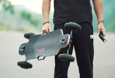 penampakan skateboard listrik yang viral